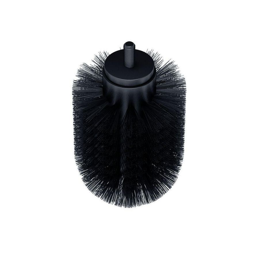 Borstelkop met connector (zwart) v. 915113 en 915114
