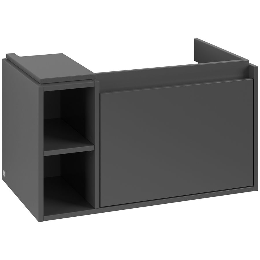 Wastafelonderkast Skyla 772x436x439mm Graphite
