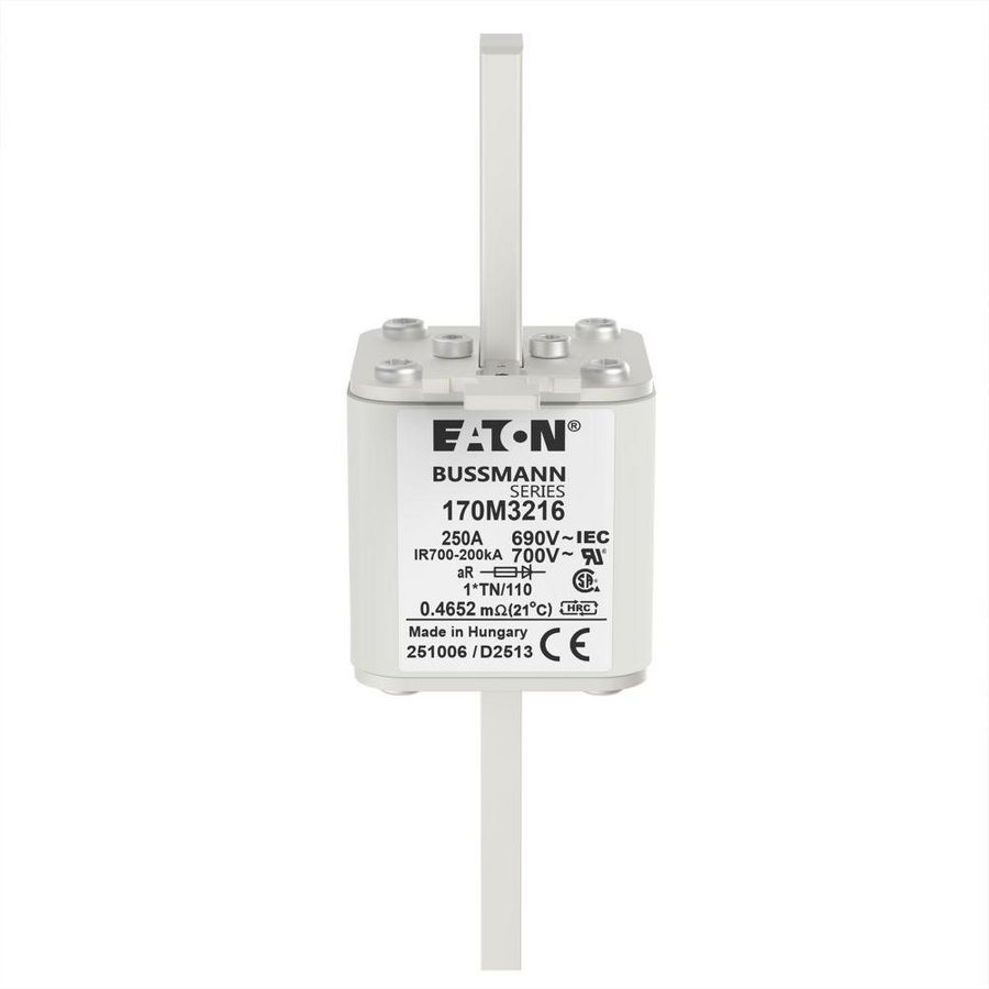 Zekering h. snelheid 250A AC 690V 200kA compact 1 45x VVE=6