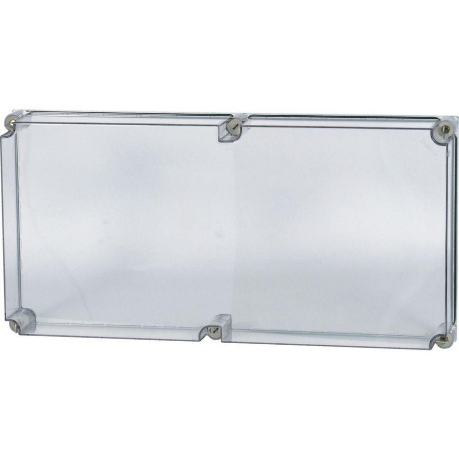 Deksel CI HxBxD=750x375x100mm transparant verzegelbaar