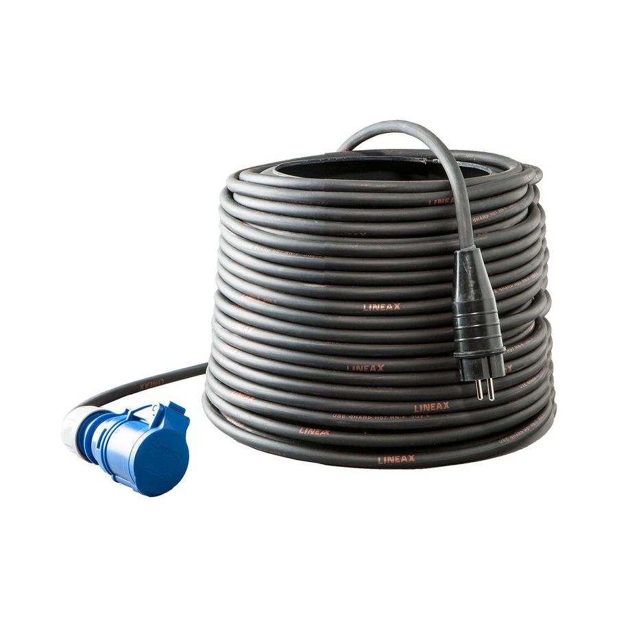 Verloopkabel 10mtr. H07RN-F 3G2,5 RA-CEE 16/3/230