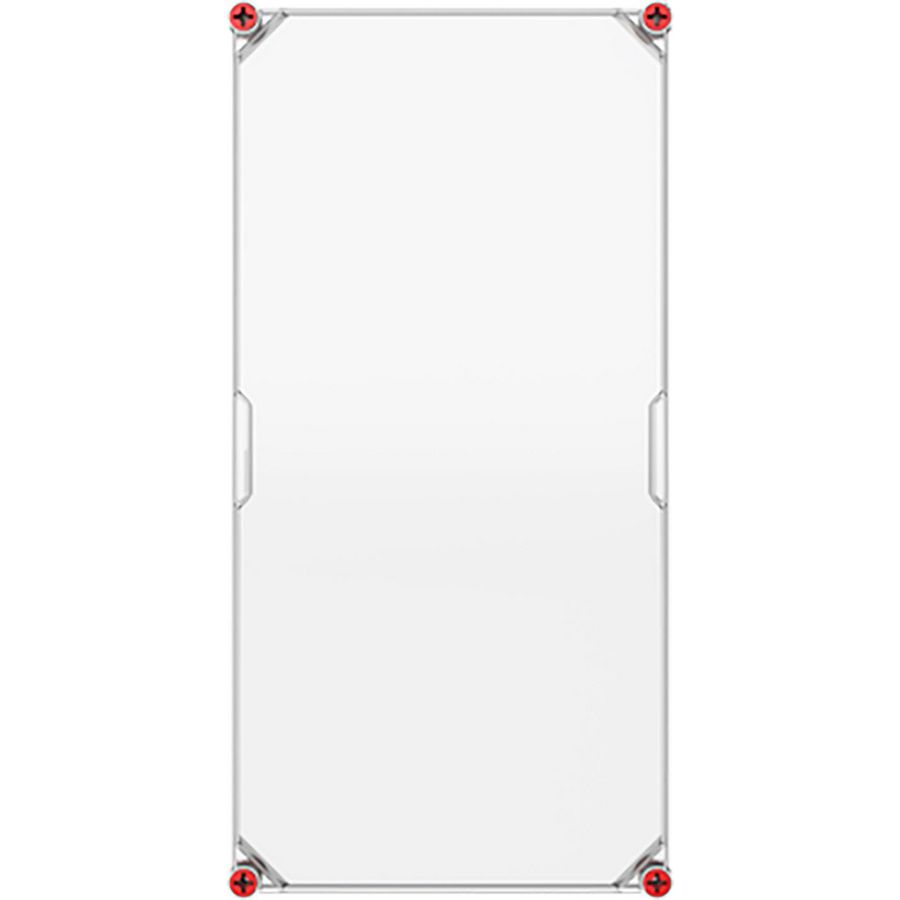 Installatiekast VMS 63 deksel transparant sluiting rood
