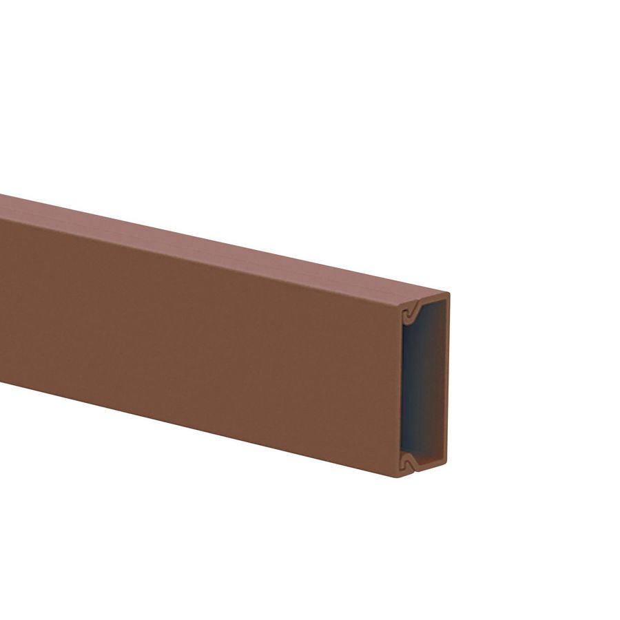 Lengte a 2 mtr. Leidingkanaal GGK Mini ZKL 10x20 bruin