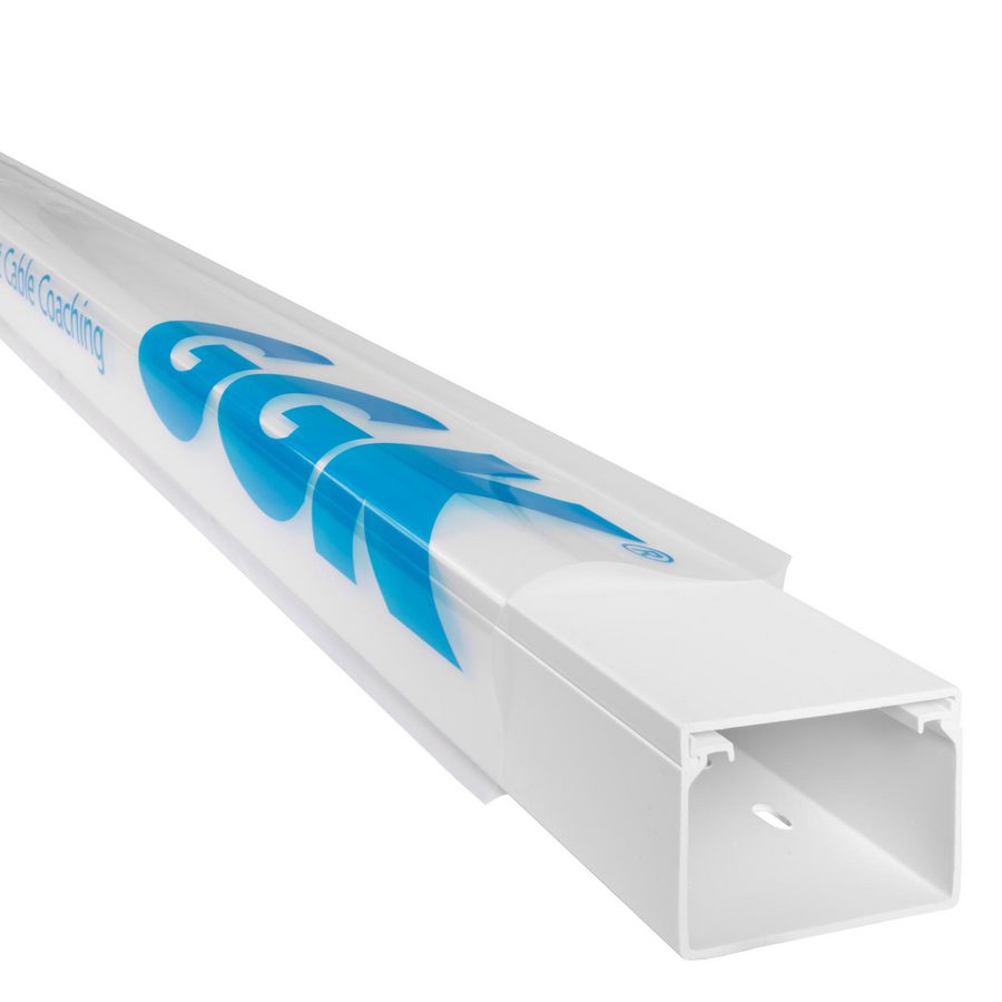 Lengte a 2 mtr. Leidingkanaal GGK LFG 15x30 wit RAL9010