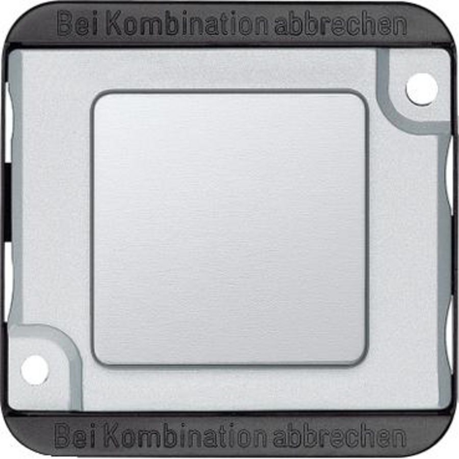 Blindafdekking Anti-vandalisme Aluminium