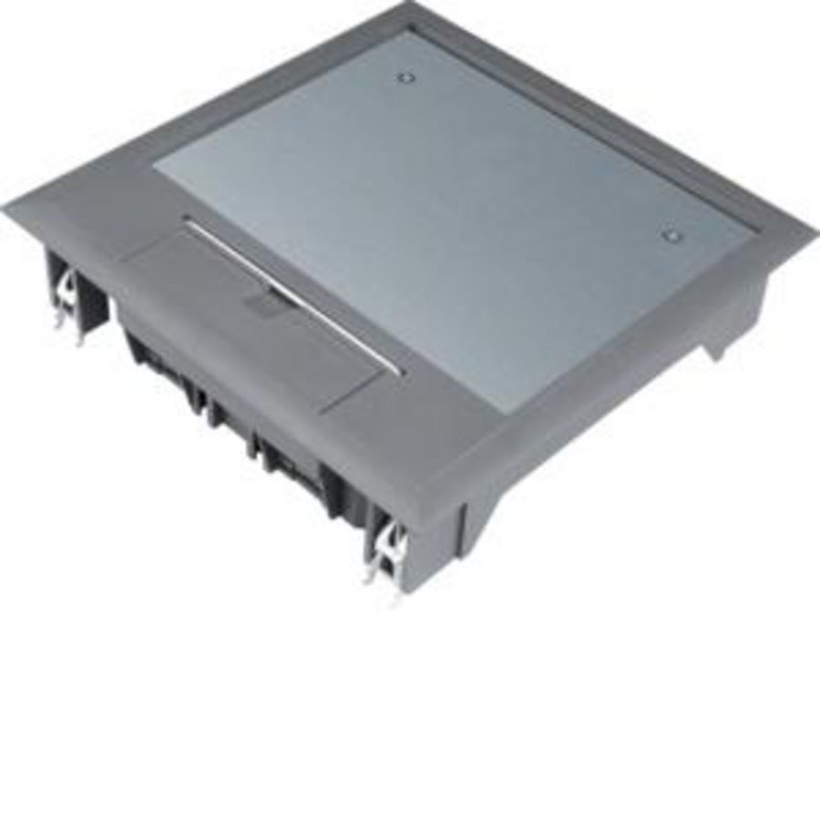 Installatiedoos Q06 200x200mm grijs 5mm vloerafdekking