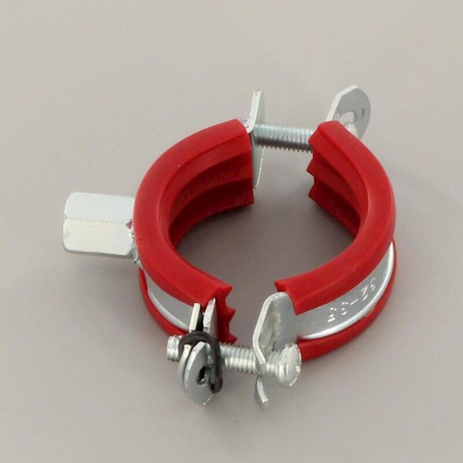 Pijpbeugel FLAMCOFIX BSM/S M8/10 Ø32-35mm (1") met siliconen inlage Fastfix VVE=50