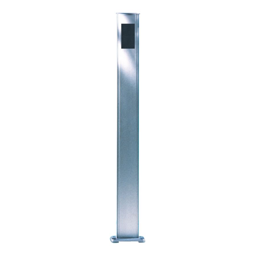 Powercom zuil 2 modulen hoogte 170cm
