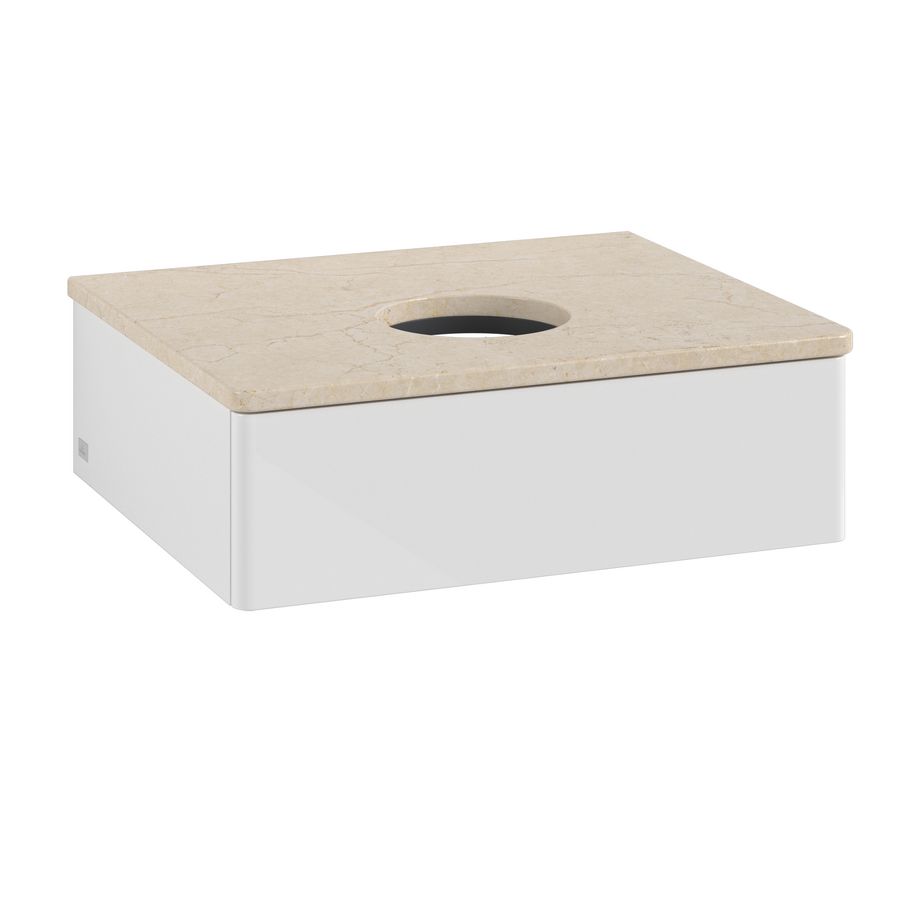 Wastafelonderkast Antao 600x190x500mm G.White.L L07013GF