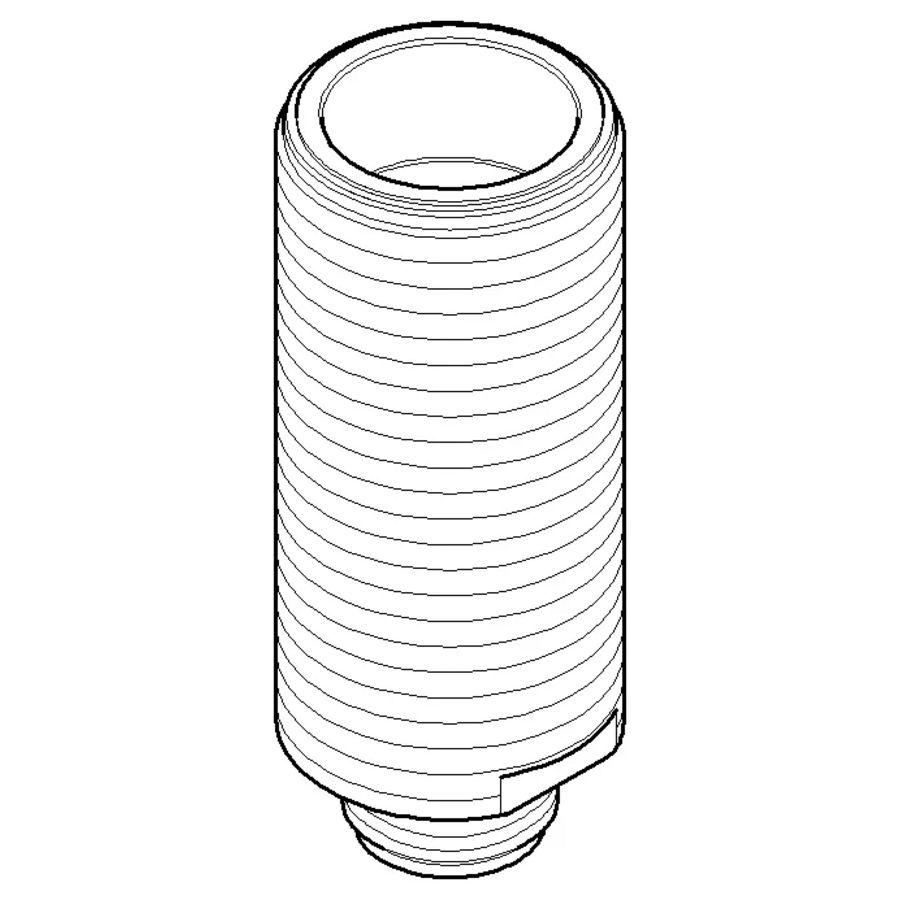 Aansluiting 34x85mm Platina