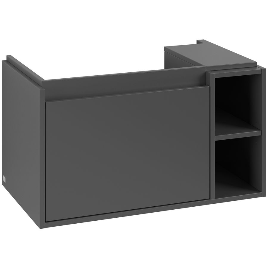 Wastafelonderkast Skyla 772x436x439mm Graphite