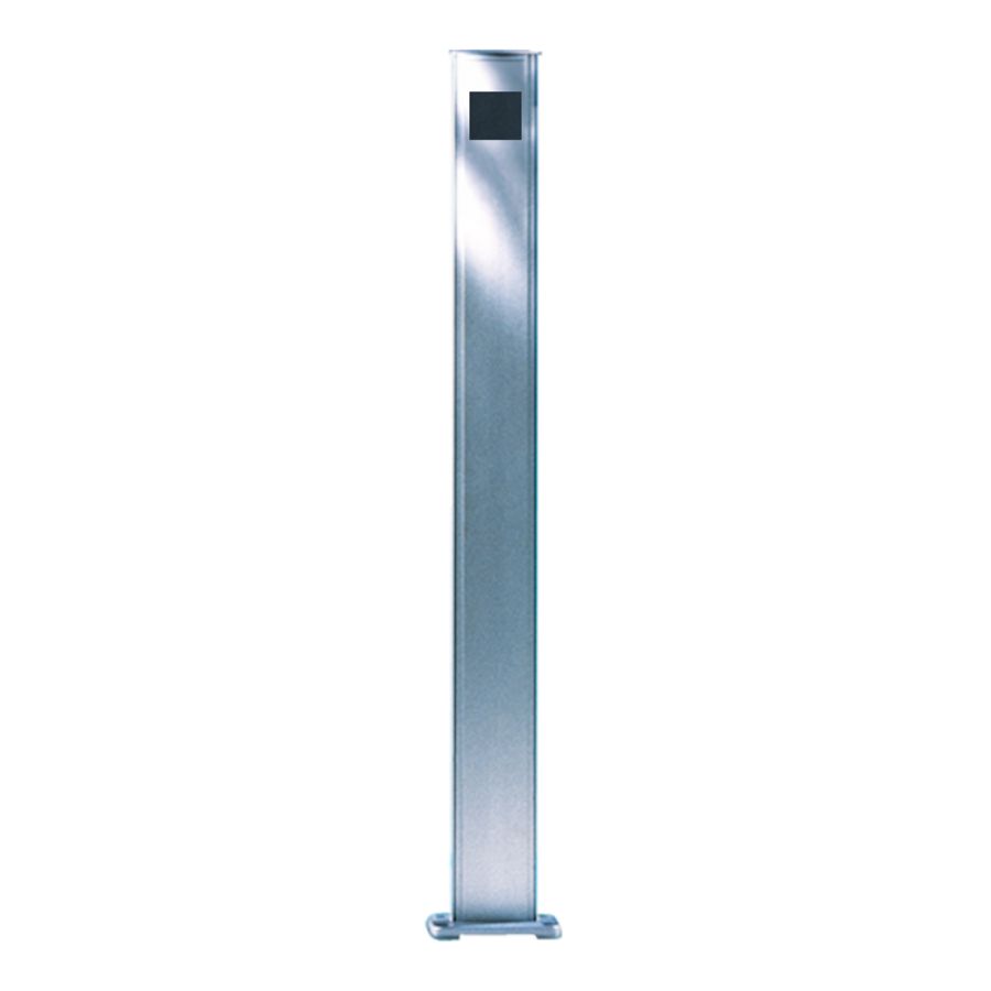 Powercom zuil 1 module hoogte 170cm