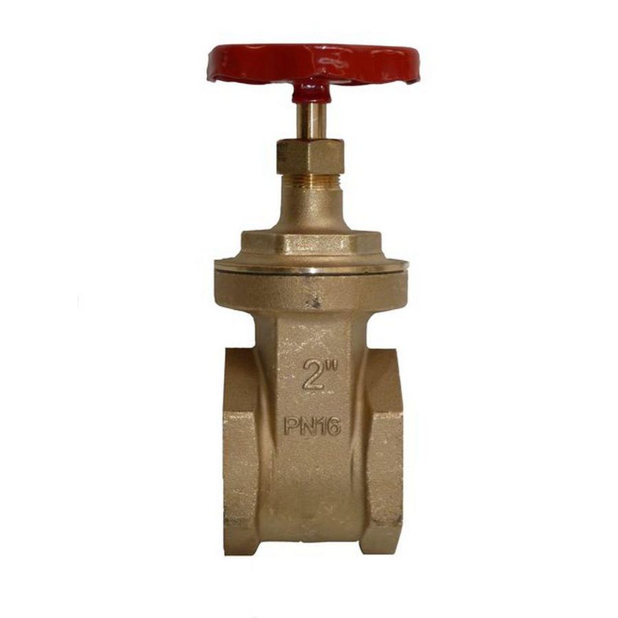 Mofschuifafsluiter CuZn PN16 Rp 2" DIN 3352