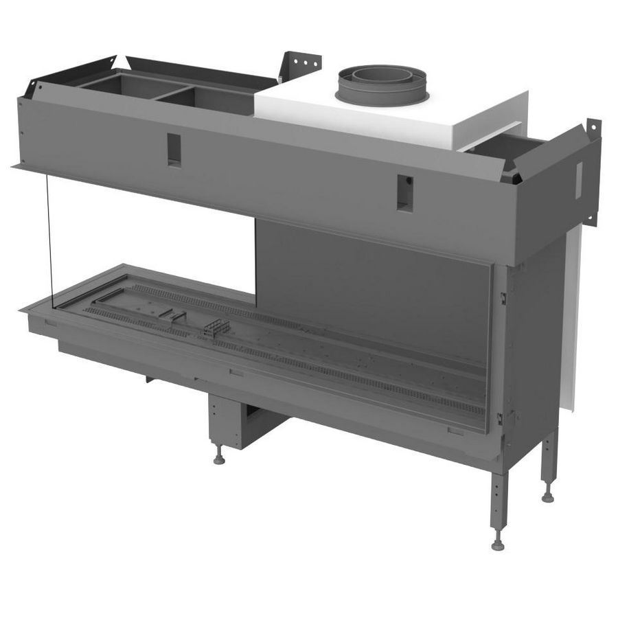 Metro 130XT/2 RCH links ceraglass CV-glas PowerVent propaan