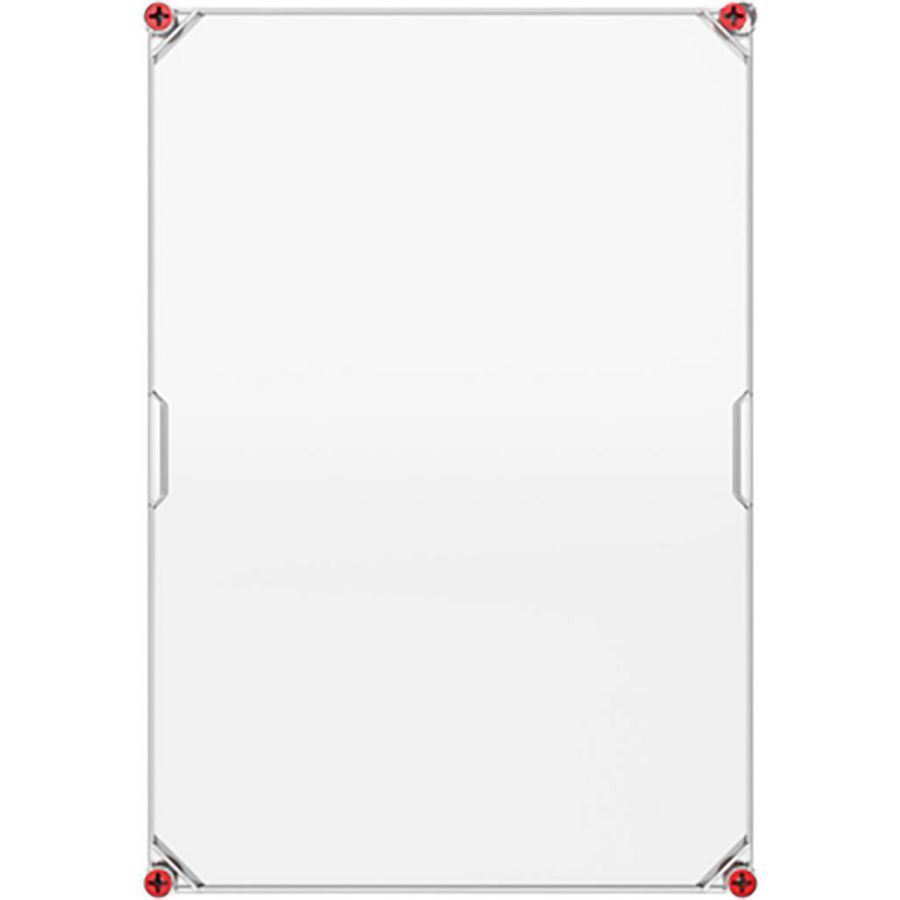 Installatiekast VMS 64 deksel transparant sluiting rood