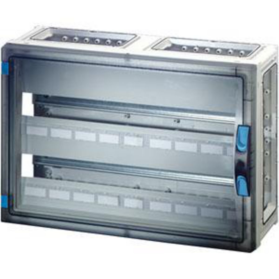 au. beh. 54 module 2x27 BM4 wand Open Transparante deur