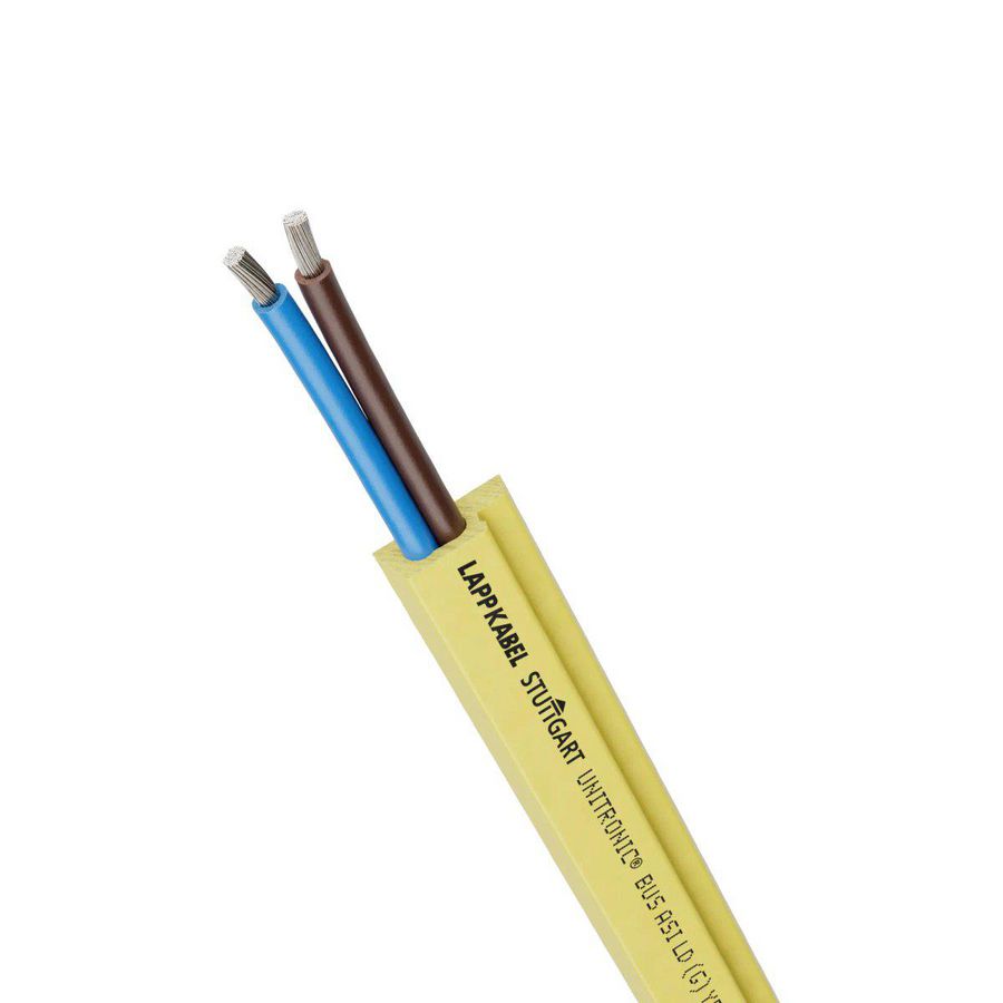Haspel a 1000m. UNITRONIC BUS ASI LD FD P YE 2x2,5