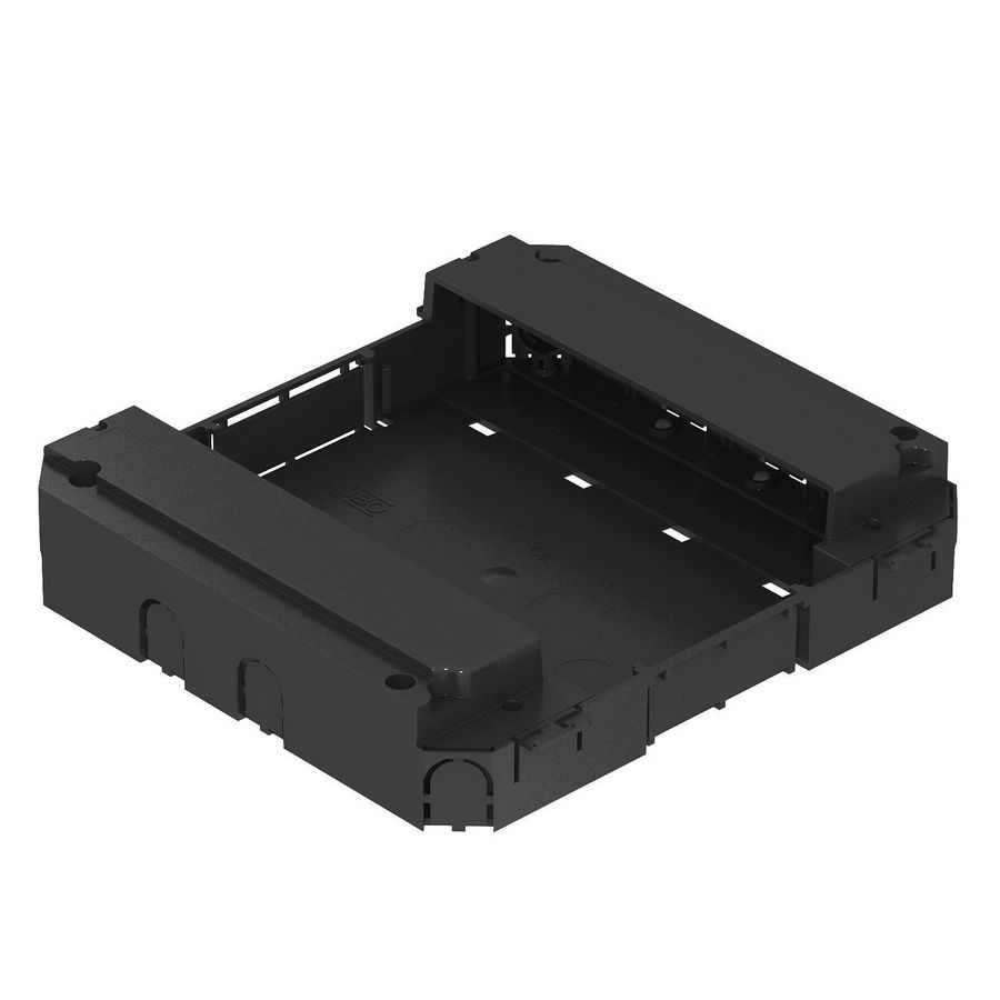 Moduldrager voor systeemhoogte 55mm polyamid 9011