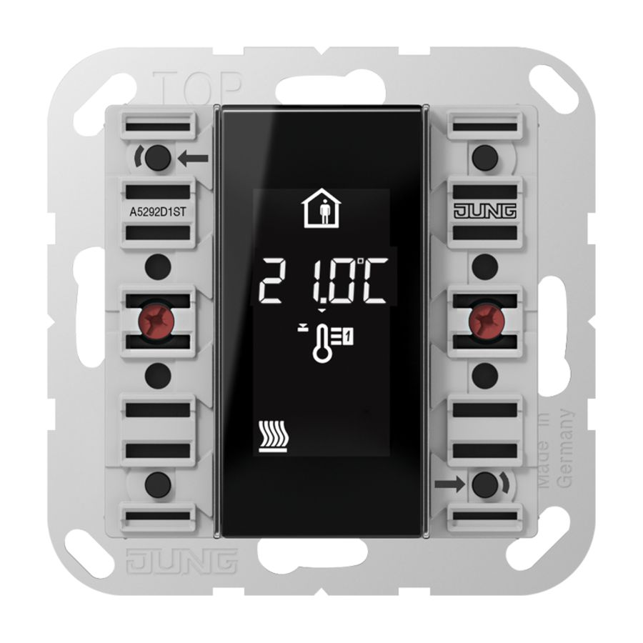 KNX ruimtecontroller A(S) F50 2-voudig