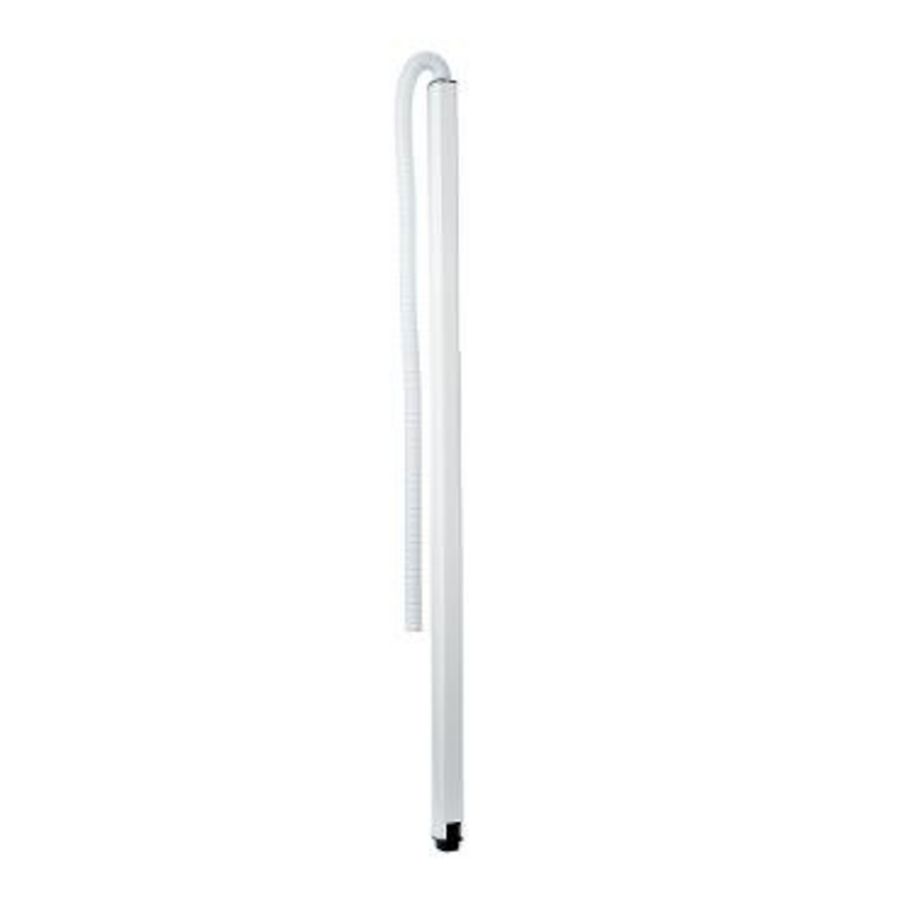 Vrijstaande zuil Enkel Leeg Polarwit 2145 mm OptiLine 45