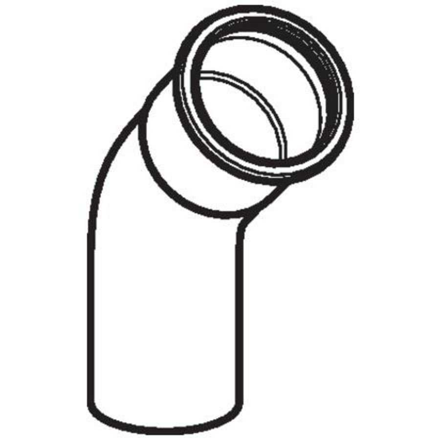 Insteekbocht 45° MAPRESS RVS spie x pers 28mm