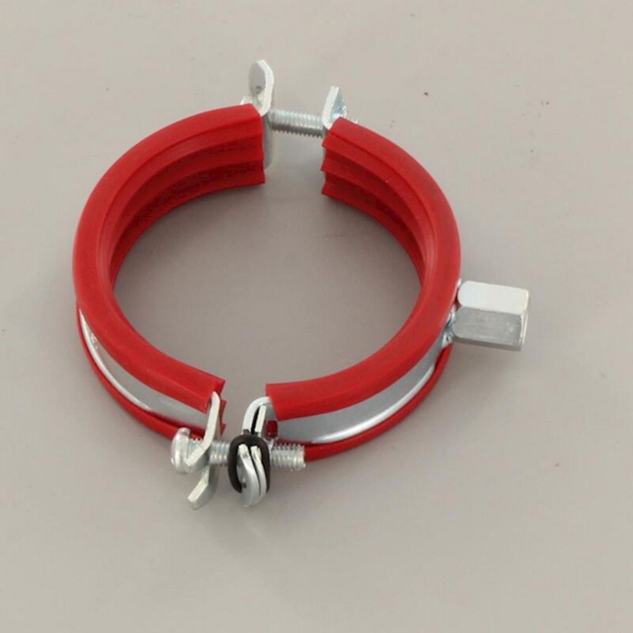 Pijpbeugel FLAMCOFIX BSM/S M8/10 Ø63-67mm (3/8") met siliconen inlage Fastfix VVE=10