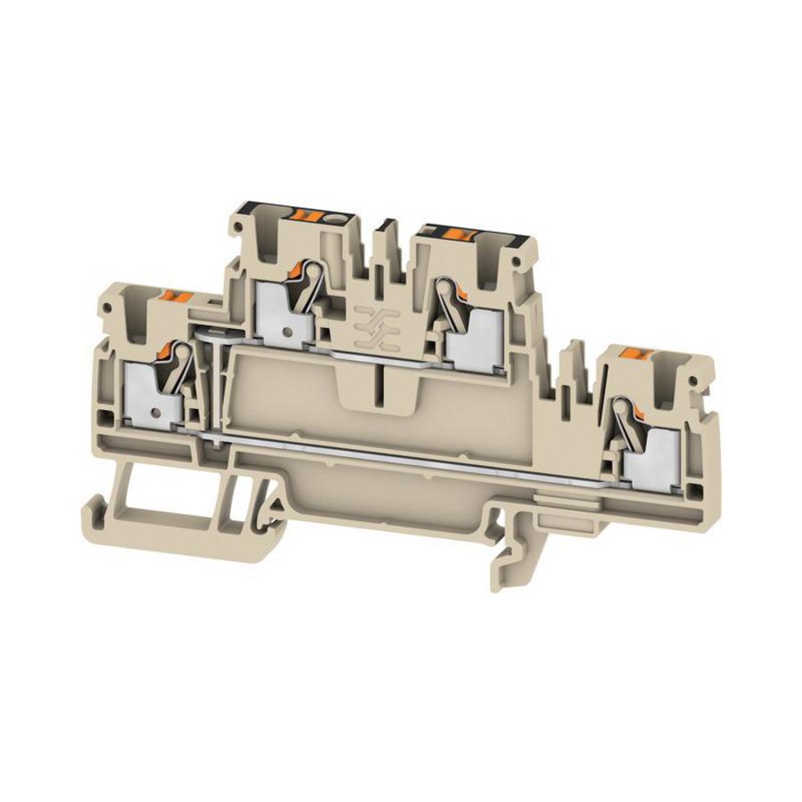 Doorvoerklem d.beige 2.5mm² 800V 800 1547650000 VVE=50