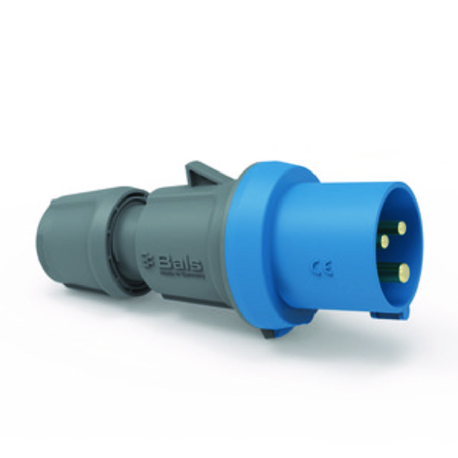 Steker 6h 16A 3P 230V IP54 QC IQ VVE=10