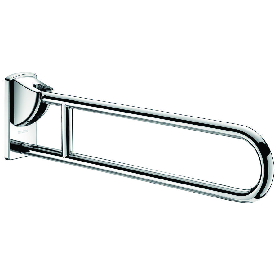 Closetbeugel opklapbaar Ø32 850mm RVS glans gepolijst