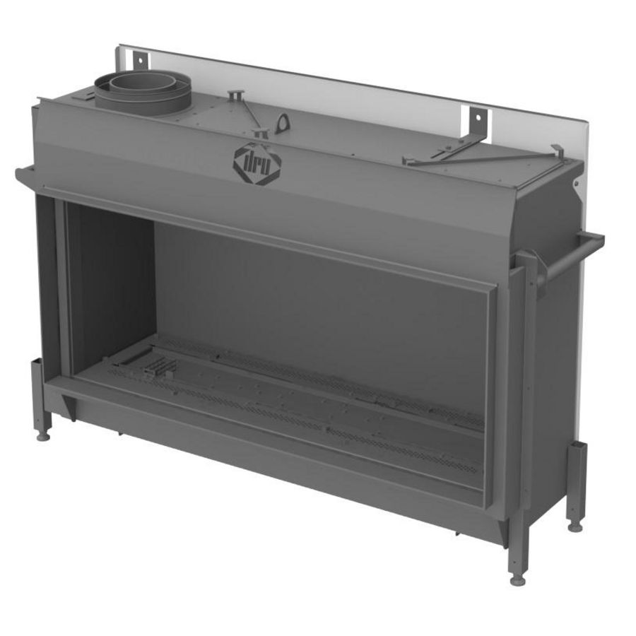 Metro 100XT-41 RCH, ceraglass, CV-glas, PowerVent, aardgas G