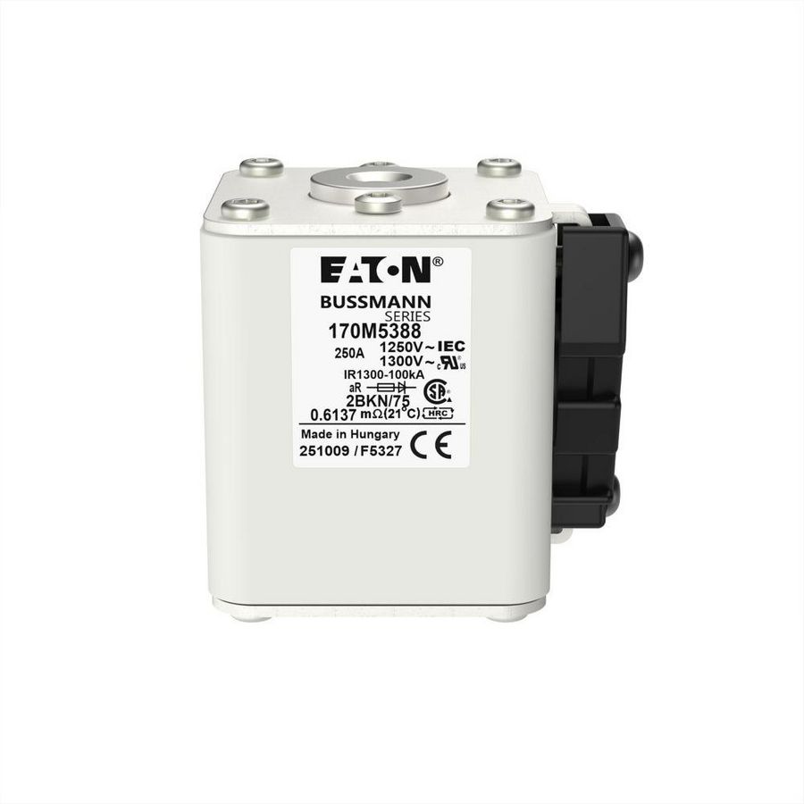 Zekering hoge snelheid 250A AC 1250V 100kA 2 61x75x7 VVE=4
