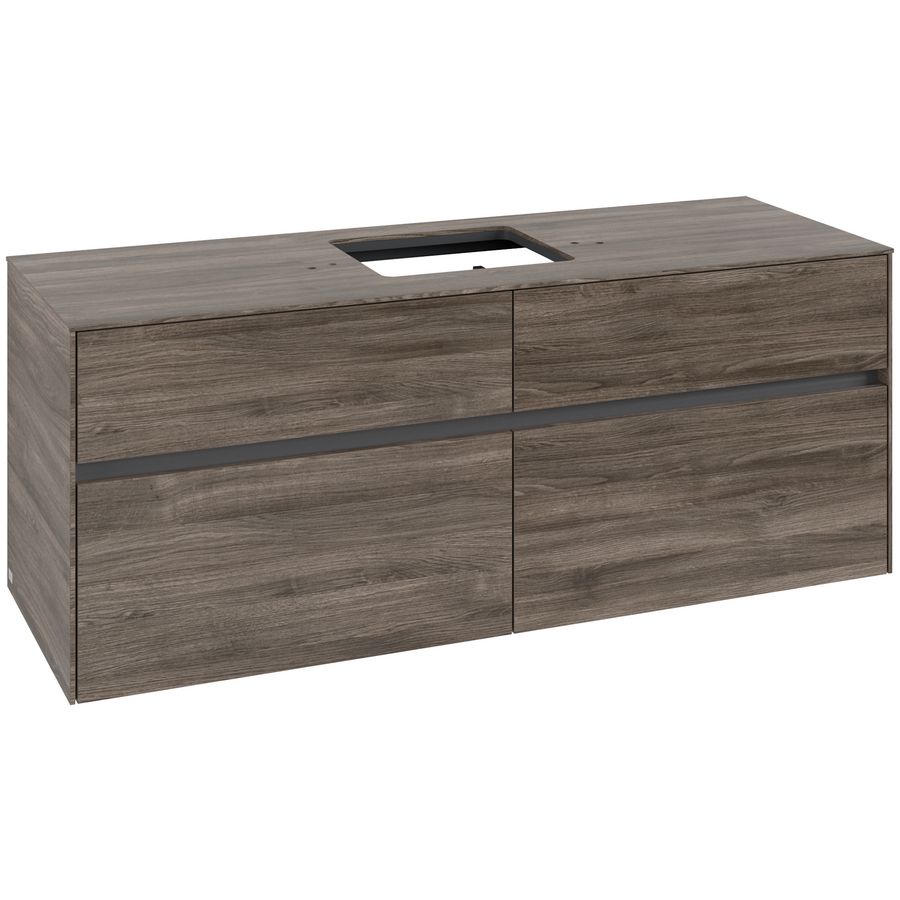 Wastafelonderkast Collaro 1400x548x500mm Sto.Oak C13100RK