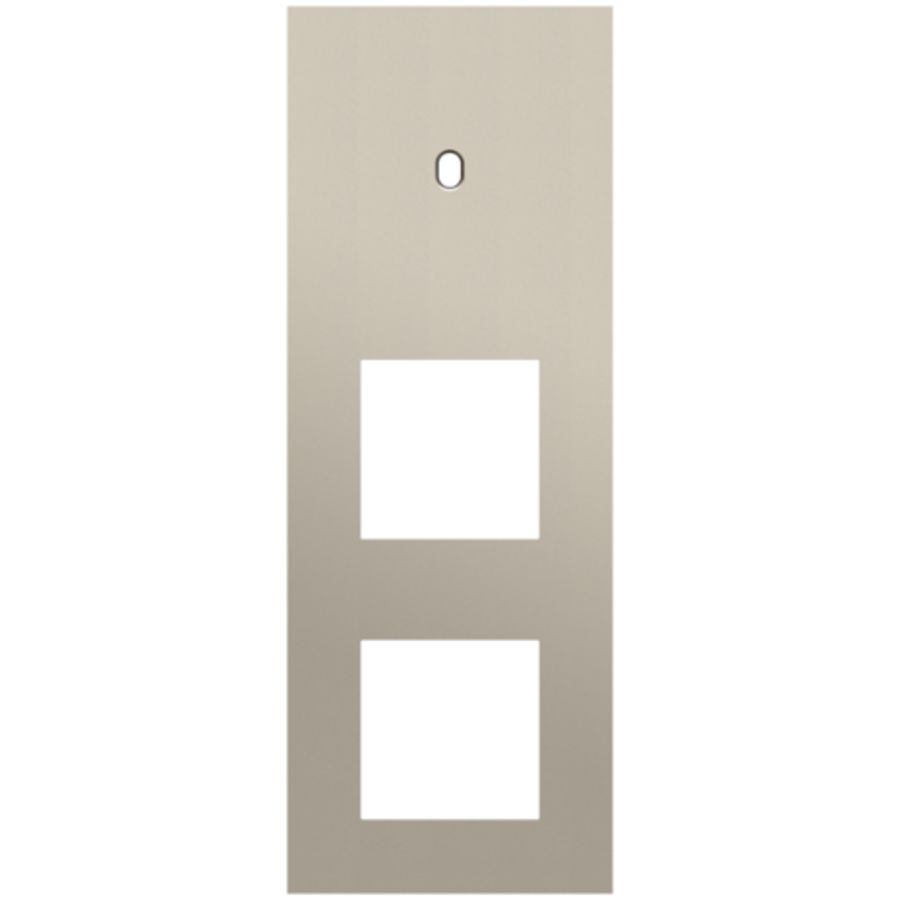 Afdekplaat 3-voud vertic. 71mm centerafst 166-57955