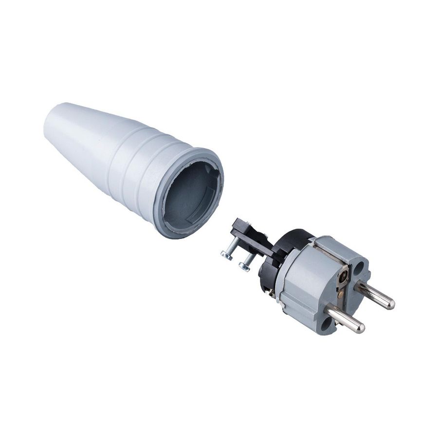 Volrubber contactstop 16A 250V bus/randaarde VVE=100