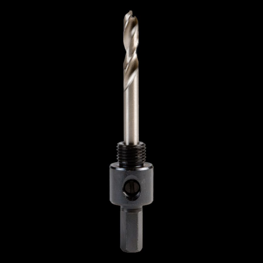 Gatzaaghouder 14-30mm zeskantaansluiting 9,5mm 2centreer 80/100mm