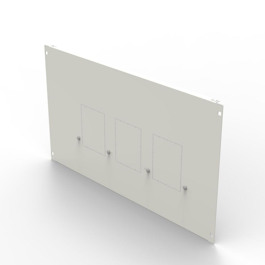 Afdekplaat DPX3 630 36 modulen draai/motorbediening vert.