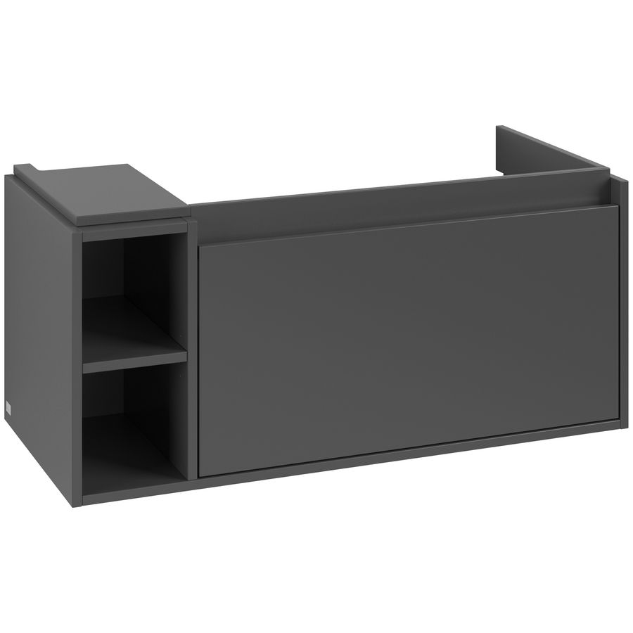 Wastafelonderkast Skyla 972x436x439mm Graphite