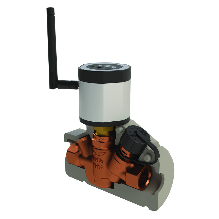 MULTI-THERM PRO automat. digitale inregelafsluiter IG DN 15