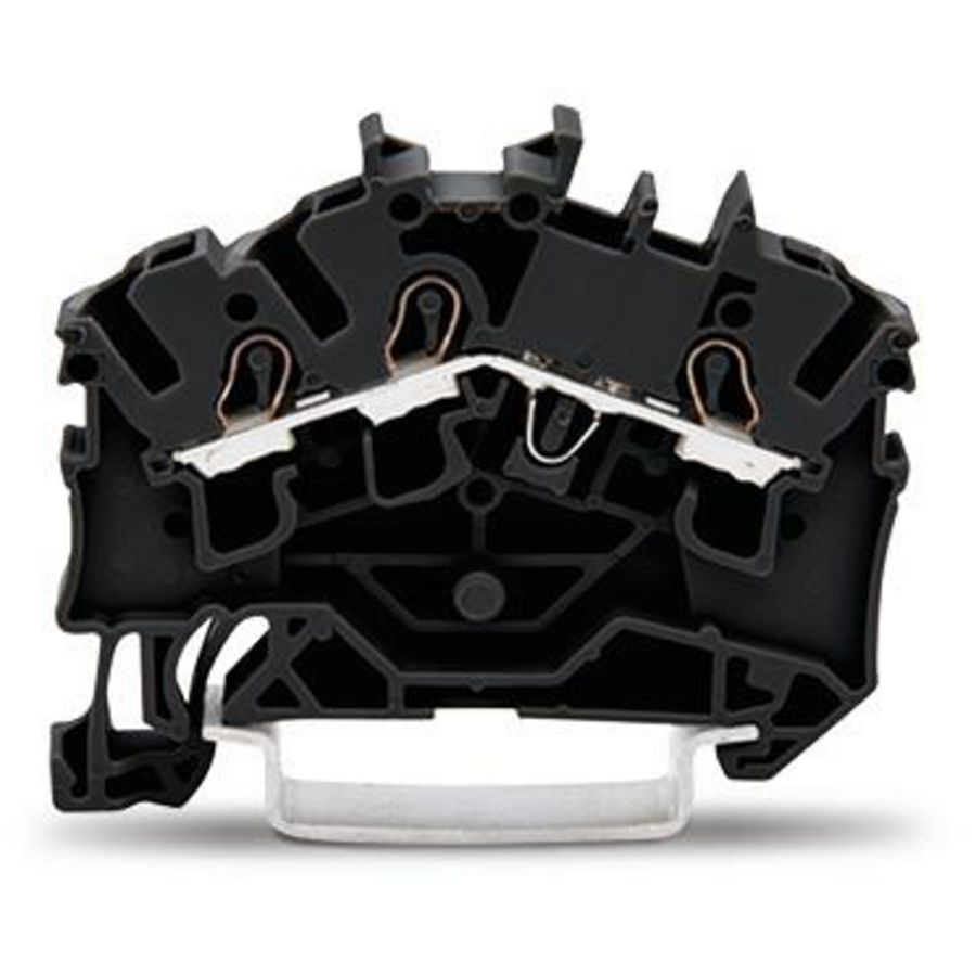 3-draads rijg 2,5mm² voor Ex e II-zwart 2002-6305 VVE=100