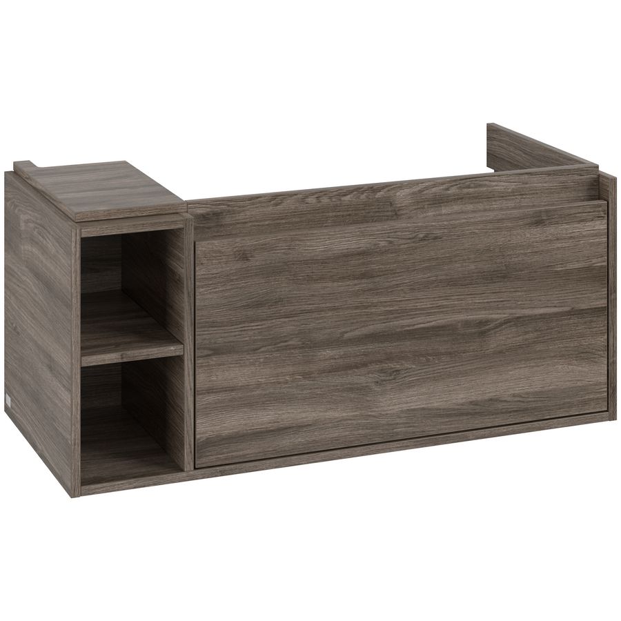 Wastafelonderkast Skyla 972x436x439mm Stone Oak