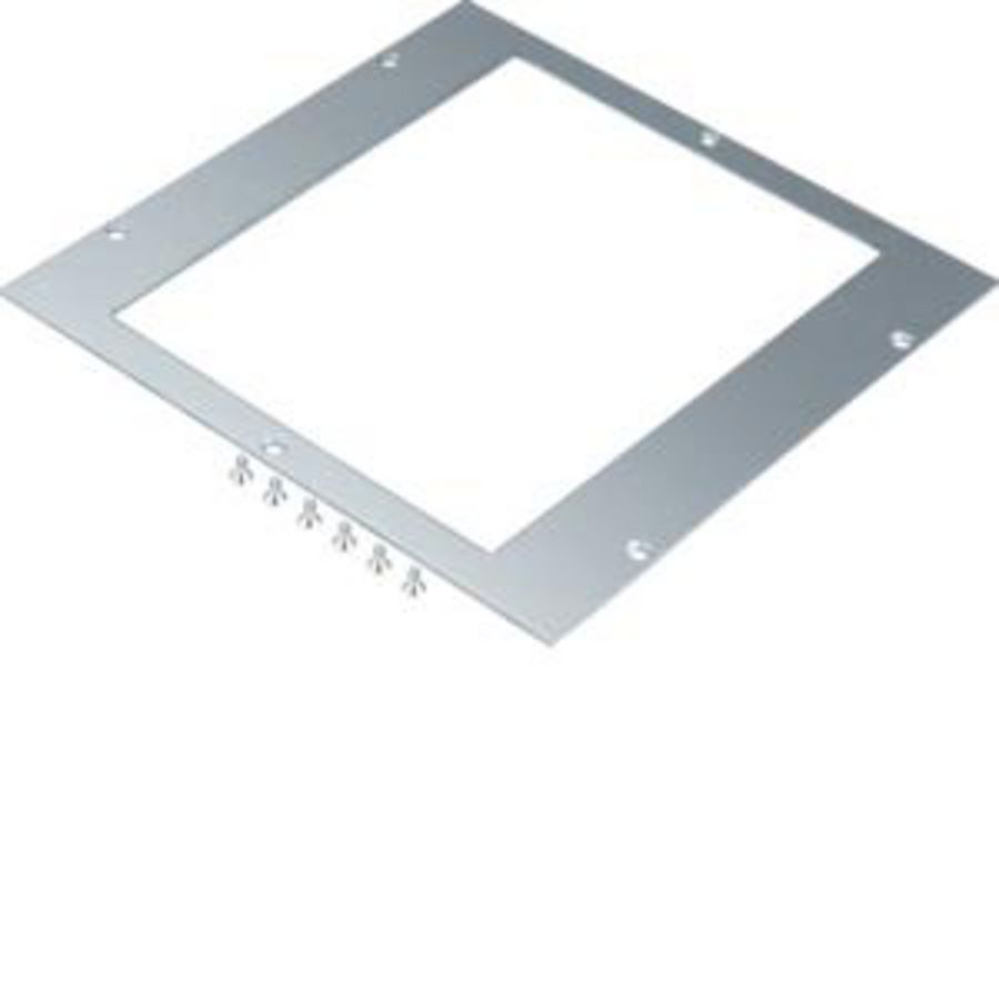 Montagedeksel voor UD grootte 2 gestanst E09 200x253mm