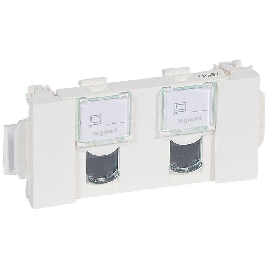 Connector 2xRJ45 UTP Cat. 5e DLP Mosaic