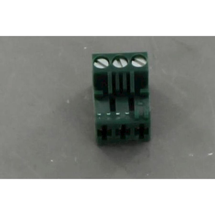 Stekker 3-polig groen est.pomp S4351300