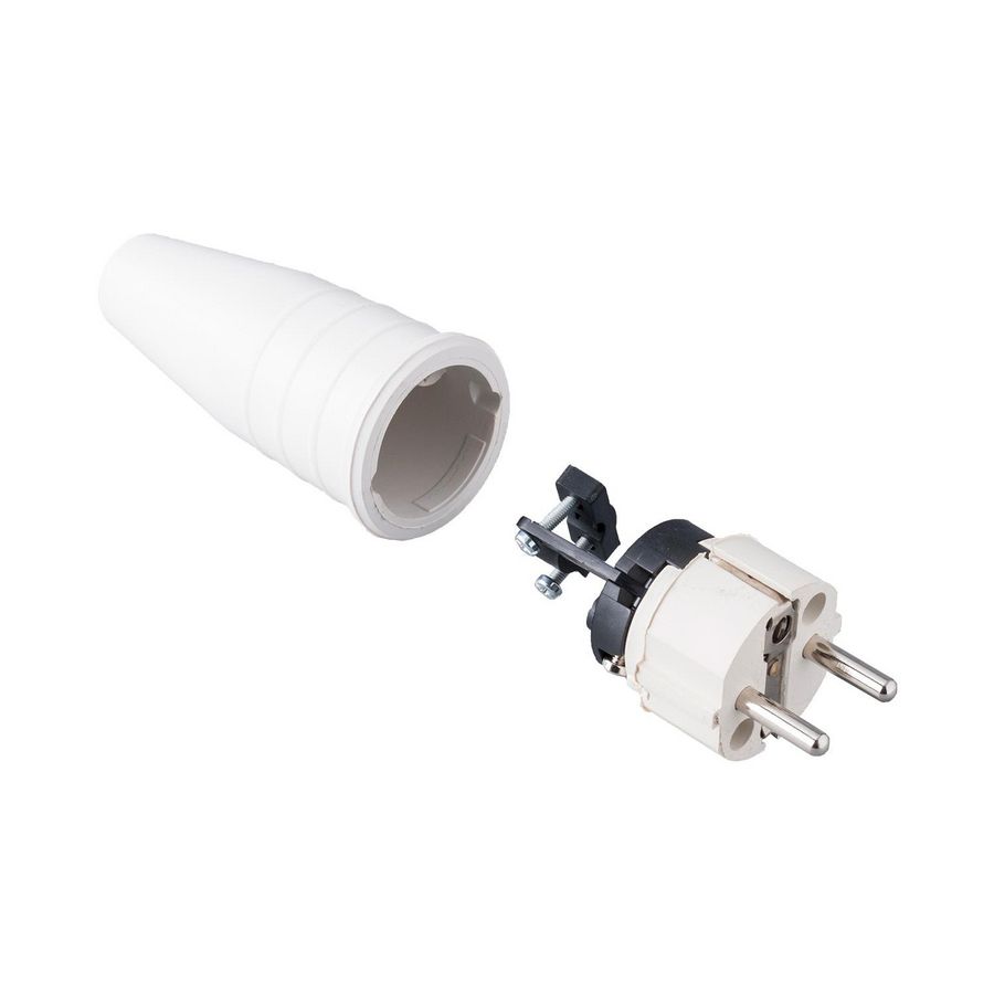 Volrubber contactstop 16A 250V bus/randaarde VVE=100