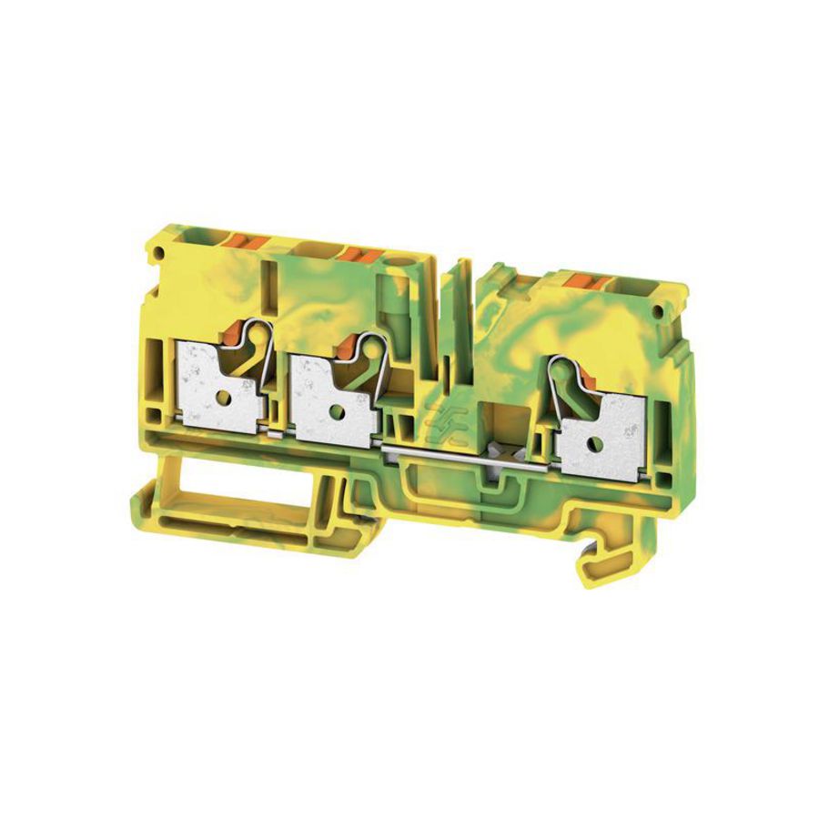 Aardklem PE PUSH IN groen/geel 6mm² 800V 1991850000 VVE=50