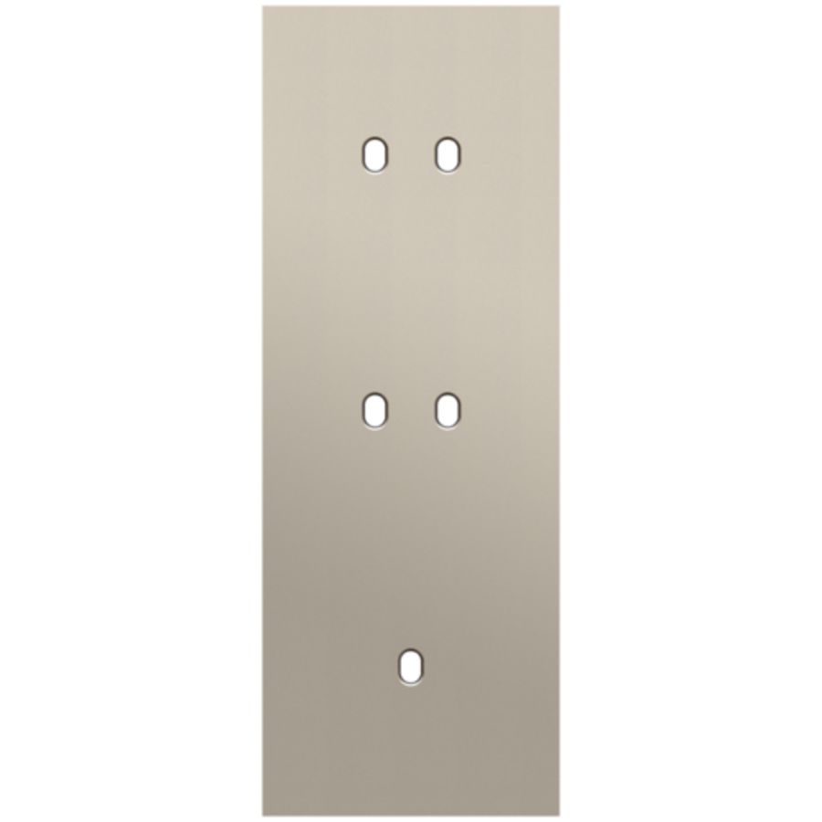 Afdekplaat 3-voud vertic. 71mm centerafst 166-57954