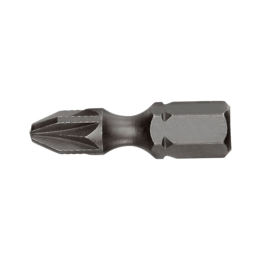 Schroefbit pz 25mm 1/4" nr 2 imp (10 stuks)