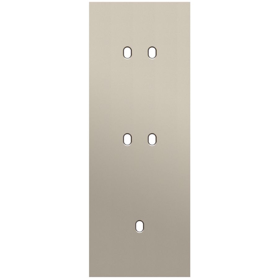 Afdekplaat 3-voud vertic. 71mm centerafst 166-57954