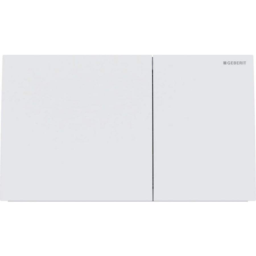 Bedieningsplaat 2-toets Sigma70 SQUARE RVS matwit