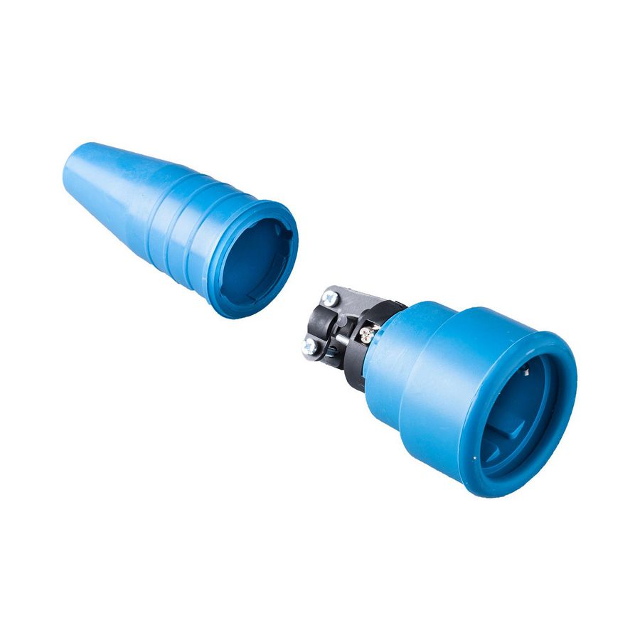 Volrubber koppelcontactstop 16A 250V randaarde geheel VVE=100